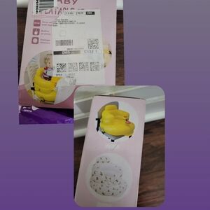 Yellow Baby Seat with Tray